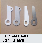 Saugrohrschere Stahl Keramik